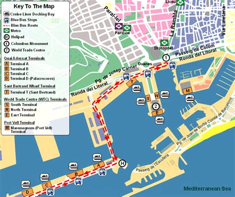 locales cruising barcelona|mapa de cruceros barcelona.